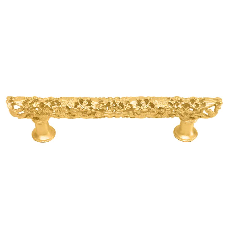 Carpe Diem Hardware - Juliane Grace 4'' O.C. Pull In Gilded Mercury. - Gilded Mercury