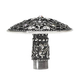 Carpe Diem Hardware - Juliane Grace Large Knob With 17 Swarovski Clear and Aurore Boreale Crystals - Chalice