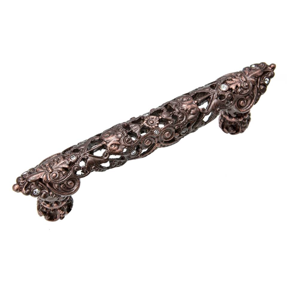 Juliane Grace 3'' O.C. Pull With 12 Swarovski Clear Crystals