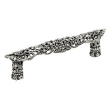 Carpe Diem Hardware - Juliane Grace 4'' O.C. Pull With Swarovski Clear and Aurore Boreale Crystals - Satin
