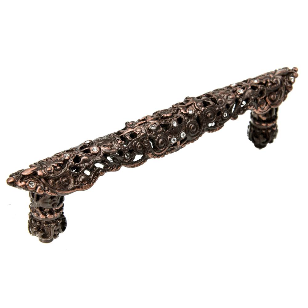 Juliane Grace 4'' O.C. Pull With Swarovski Clear Crystals