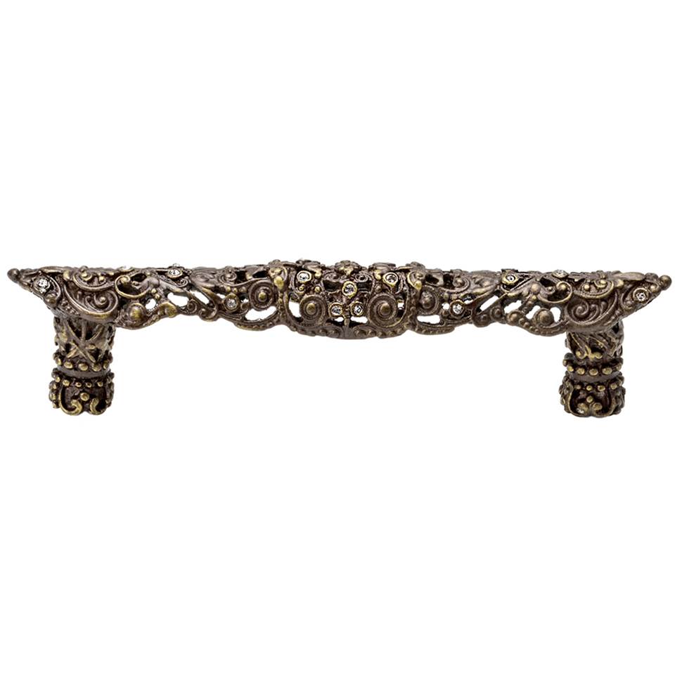 Juliane Grace 4'' O.C. Pull With Swarovski Clear Crystals
