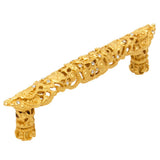 Carpe Diem Hardware - Juliane Grace 4'' O.C. Pull w/ Swarovski Crystals - Gilded Mercury