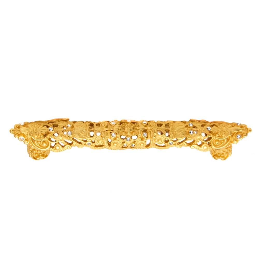 Juliane Grace 4'' O.C. Pull With Swarovski Clear Crystals