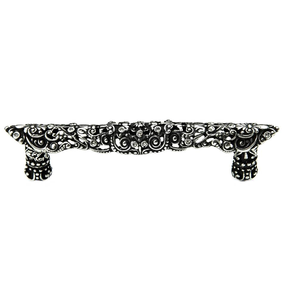 Carpe Diem Hardware - Juliane Grace 4'' O.C. Pull With Swarovski Clear Crystals - Chalice