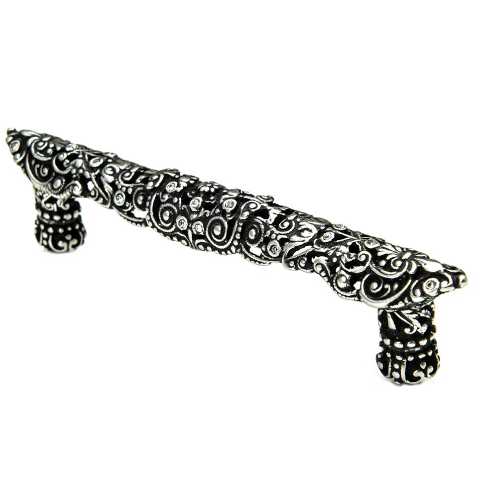 Juliane Grace 4'' O.C. Pull With Swarovski Clear Crystals