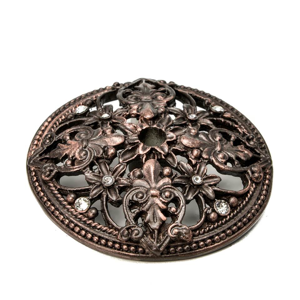 Carpe Diem Hardware - Cricket Cage 18'' O.C. Approx w/ 1/2'' Smooth Center Long Pull - Antique Brass