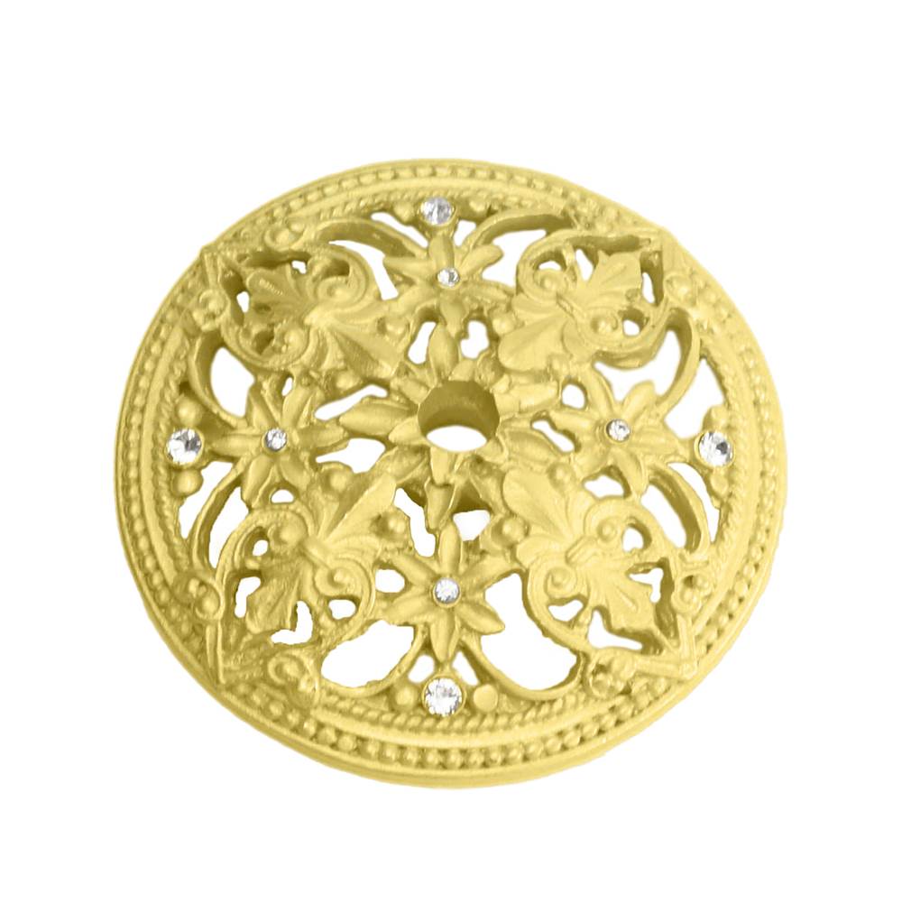 Carpe Diem Hardware - Cache Swing Tissue Smooth Ring Left - Antique Brass