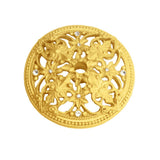 Carpe Diem Hardware - Juliane Grace Escutcheon w/ Swarovski Crystals - Gilded Mercury
