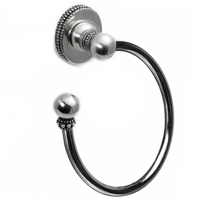 Carpe Diem Hardware - Classic Swing Towel Smooth Ring Left - Chalice