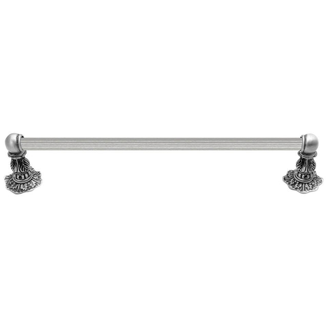 Carpe Diem Hardware - Acanthus 32'' O.C. Approx Towel Bar Renaissance Style w/ 5/8'' Reeded Center - Soft Gold