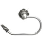 Carpe Diem Hardware - Acanthus Swing Tissue Smooth Ring Left Renaissance Style - Soft Gold