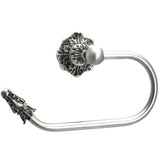 Acanthus Swing Tissue Smooth Ring Left Renaissance Style