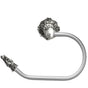 Carpe Diem Hardware - Acanthus Swing Tissue Reeded Ring Left Renaissance Style - Soft Gold