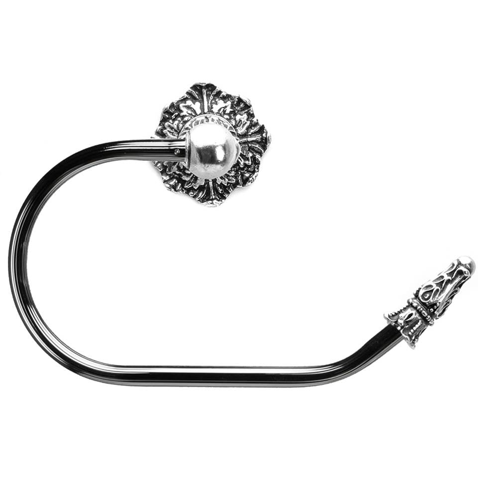 Carpe Diem Hardware - Acanthus Swing Tissue Reeded Ring Right Renaissance Style - Chalice