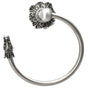 Carpe Diem Hardware - Acanthus Swing Towel Smooth Ring Left Renaissance Style - Soft Gold