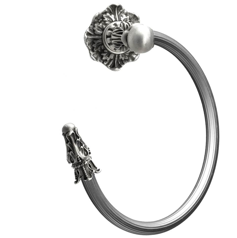 Acanthus Swing Towel Reeded Ring Left Renaissance Style