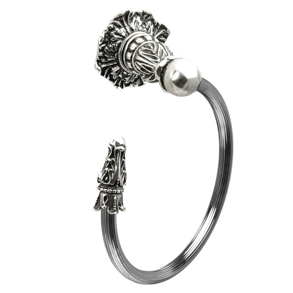 Acanthus Swing Towel Reeded Ring Left Renaissance Style