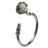 Acanthus Swing Towel Reeded Ring Left Renaissance Style