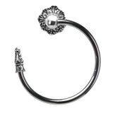 Carpe Diem Hardware - Acanthus Swing Towel Smooth Ring Right Renaissance Style - Chalice