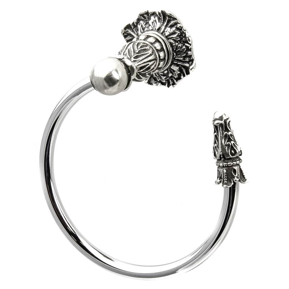 Acanthus Swing Towel Smooth Ring Right Renaissance Style