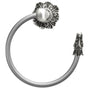Carpe Diem Hardware - Acanthus Swing Towel Reeded Ring Right Renaissance Style - Soft Gold