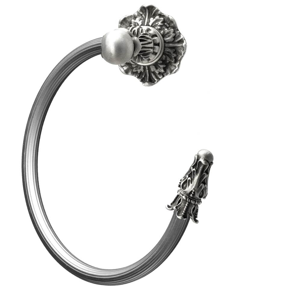 Acanthus Swing Towel Reeded Ring Right Renaissance Style