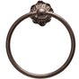 Carpe Diem Hardware - Acanthus Full Swing Towel Smooth Ring Renaissance Style - Soft Gold