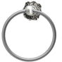 Carpe Diem Hardware - Acanthus Full Swing Towel Reeded Ring Renaissance Style - Soft Gold