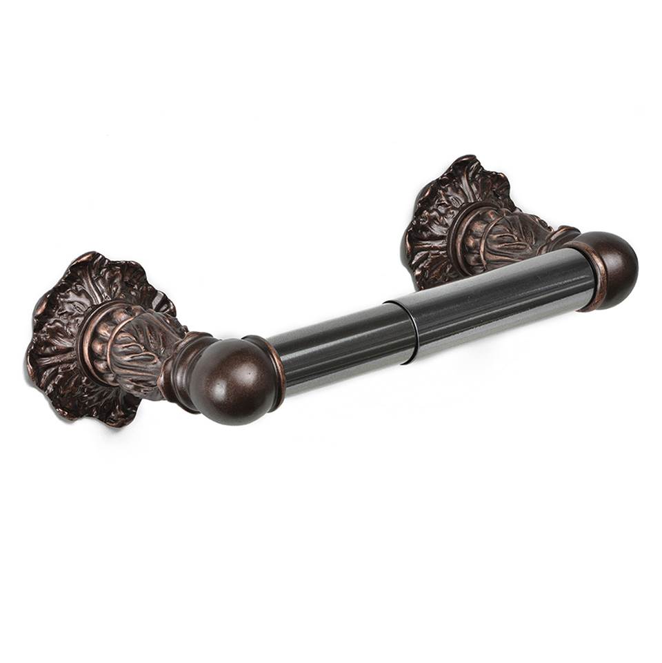 Carpe Diem Hardware - Acanthus Tissue Post Renaissance Style - Oil Rubbed Bronze