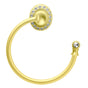 Carpe Diem Hardware - Cache Swing Towel Smooth Ring Right - Soft Gold