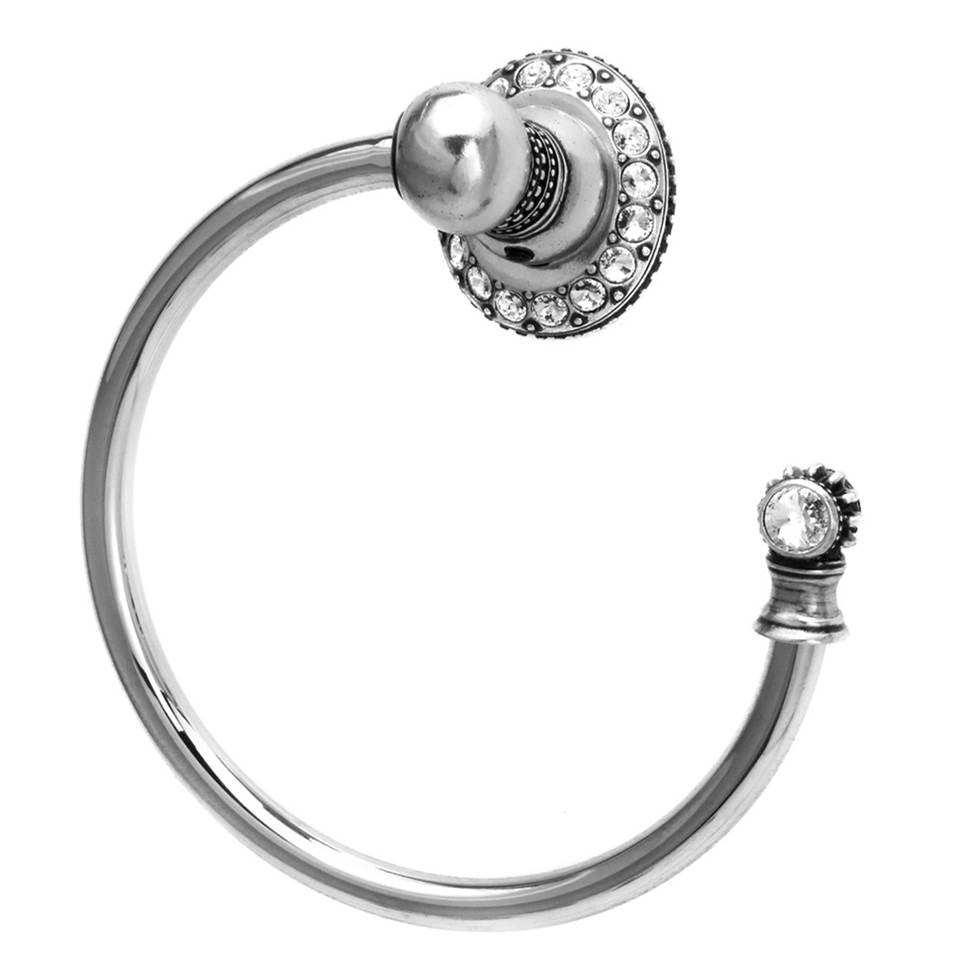 Carpe Diem Hardware - Cache Swing Towel Smooth Ring Right - Chalice