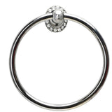 Carpe Diem Hardware - Cache Full Swing Towel Smooth Ring w/ Swarovski Crystals - Chalice