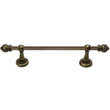Carpe Diem Hardware - Cricket Cage 24'' O.C. Approx Towel Bar 5/8'' Reeded Center - Gilded Mercury