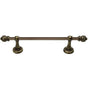 Carpe Diem Hardware - Cricket Cage 24'' O.C. Approx Towel Bar 5/8'' Reeded Center - Gilded Mercury