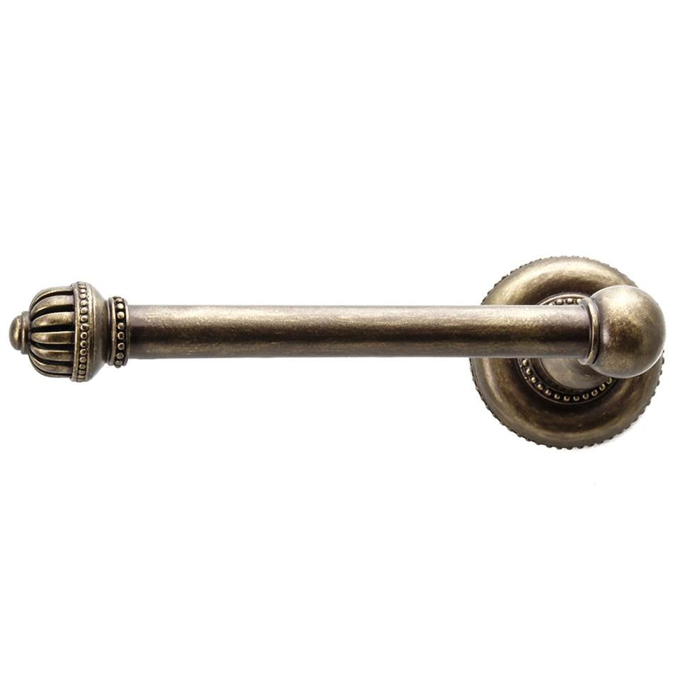 Carpe Diem Hardware - Cricket Cage Tissue Bar Holder Left - Antique Brass