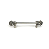 Carpe Diem Hardware - Juliane Grace 6'' O.C. Approx w/ 1/2'' Smooth Center Long Pull Large Finial w/ Swarovski Crystals - Chalice