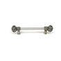 Carpe Diem Hardware - Juliane Grace 6'' O.C. Approx w/ 1/2'' Smooth Center Long Pull Large Finial w/ Swarovski Crystals - Chalice