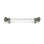 Carpe Diem Hardware - Juliane Grace 9'' O.C. Approx w/ 1/2'' Smooth Center Long Pull Large Finial w/ Swarovski Crystals - Chalice