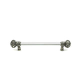 Carpe Diem Hardware - Juliane Grace 12'' O.C. Approx w/ 1/2'' Smooth Center Long Pull Large Finial w/ Swarovski Crystals - Chalice