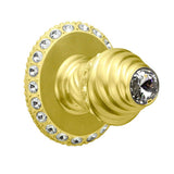 Carpe Diem Hardware - Cache Ii Large Hook w/ 40 Rivoli Swarovski Crystals - Soft Gold