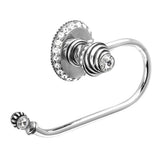 Cache Ll Large Swing Tissue Smooth Ring Left With 42 Rivoli Swarovski Clear Crystals