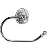 Carpe Diem Hardware - Cache Ll Large Swing Tissue Reeded Ring Right With 42 Rivoli Swarovski Crystals - Chalice