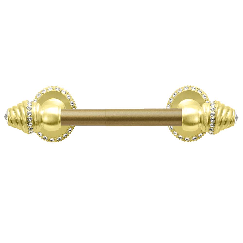 Carpe Diem Hardware - Cache Ii Tissue Post {Large Escutcheon} w/ Swarovski Crystals - Chalice