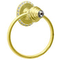 Carpe Diem Hardware - Cache Ll Full Swing Towel Reeded Ring Right w/ Swarovski Crystals - Chalice