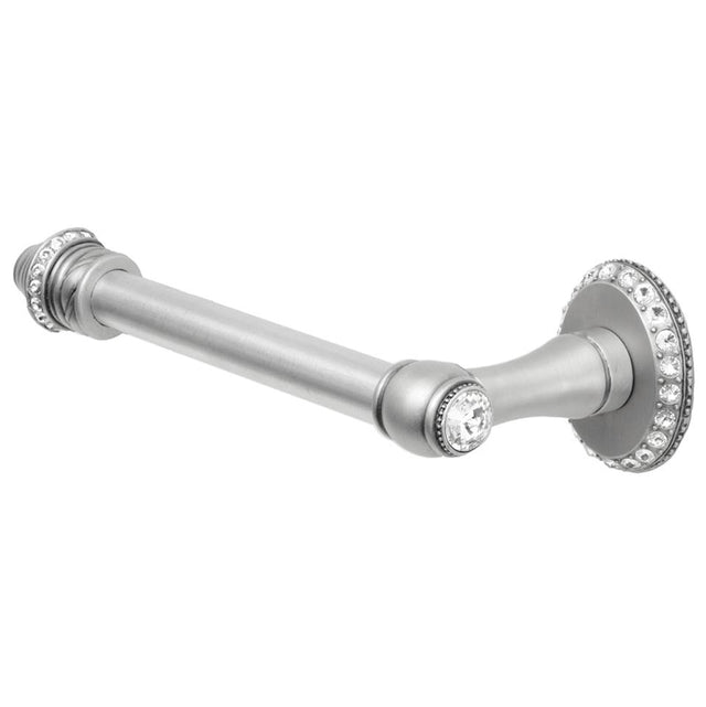 Carpe Diem Hardware - Cache Ii Tissue Bar Left {Large Escutcheon} w/ Swarovski Crystals - Chalice