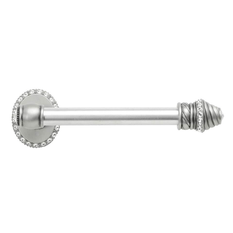 Cache II Tissue Bar Right (Large Escutcheon) With Swarovski Clear Crystals