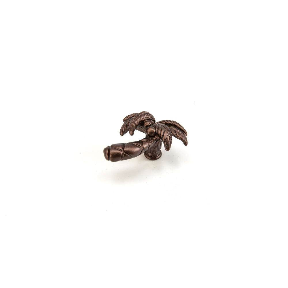 Carpe Diem Hardware - Palm Tree Left Curved Knob - Chalice