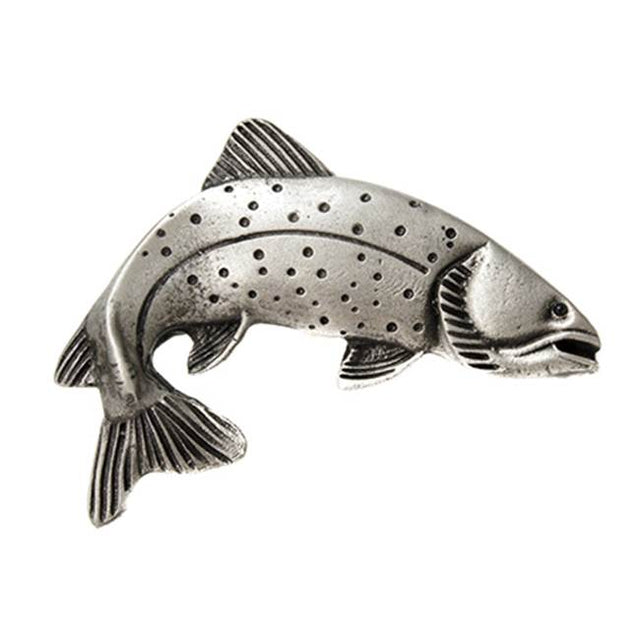 Carpe Diem Hardware - Jumping Trout Knob Right - Chalice