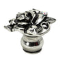 Carpe Diem Hardware - Medium Rose Knob w/ Swarovski Crystals - Chalice